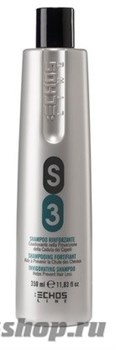 Echos Line S3 Anti Hair Loss Shampoo Шампунь укрепляющий, против выпадения волос 350мл