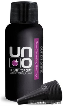 UNO Верхнее покрытие для гель-лака 50мл БЕЗ ЛИПКОГО СЛОЯ