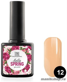 № 12 Гель-лак TNL Hello Spring 10мл абрикосовый щербет