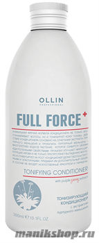 Ollin Full Force Тонизирующий кондиционер с экстрактом пурпурного женьшеня 300мл