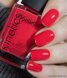 435 Kinetics SolarGel Get "Red" Done Лак гелевый для ногтей 15мл (Стойкий, БЕЗ уф-лампы)