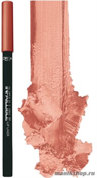 41702 L'Oreal Paris Карандаш для контура губ "Infaillible", тон 101 Идеальный нюд