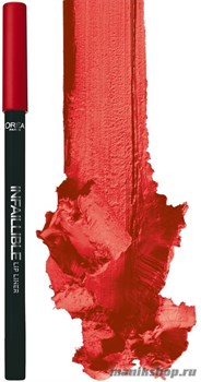 41719 L'Oreal Paris Карандаш для контура губ "Infaillible", тон 711 Неукротимый красный