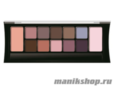 05966 Триумф TF Набор теней 12цветов NUDE Palette Eyeshadow тон 02 серо- коричнево- розовая гамма