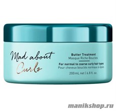 Schwarzkopf Mad About Curls Butter Treatment Маска для кудрявых волос 200мл