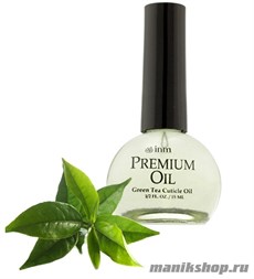 INM Масло для кутикулы Зеленый чай Premium Cuticle Oil 15мл