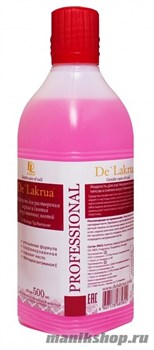 De Lakrua Stronge Tip Remover Жидкость для снятия искусственных ногтей (Подходит для снятия гель-лаков) 500 мл