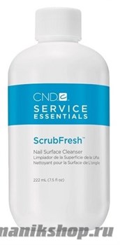 CND Scrub Fresh Обезжириватель для ногтей, новый дизайн 222мл