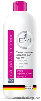 EVI professional Жидкость профессиональная Универсальное средство для снятия гель-лака, шеллака, биогеля 500 мл