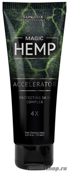 101 Sun Luxe Крем для загара в солярии Magic Hemp 4x Сочное яблоко 125мл