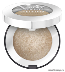 Pupa 040245 100 Запеченные тени Vamp Wet&amp;Dry, тон 100 Золотистое шампанское