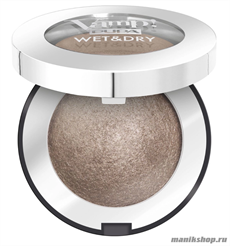 80692 Pupa 040245 102 Запеченные тени Vamp Wet&amp;Dry, тон 102 Золотистый тёмно- серый