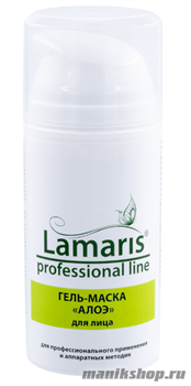 13448 Lamaris 303 Гель-маска для лица с алоэ 100мл для подготовки кожи к глубокой чистке