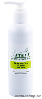 13475 Lamaris 5005 Гель-маска для лица с алоэ 200мл подготовка кожи к глубокой чистке