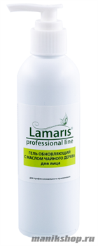 13459 Lamaris 1003 Гель для лица с маслом чайного дерева 200мл обновляющий