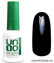 002 UNO Гель-лак для ногтей 8мл Black Черный