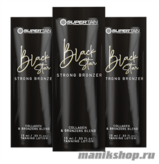 16686 SuperTan Крем для загара Усиленный мульти- бронзатор 15мл Black Star