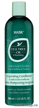 HASK Кондиционер укрепляющий с маслом Чайного дерева и экстрактом розмарина 355мл
