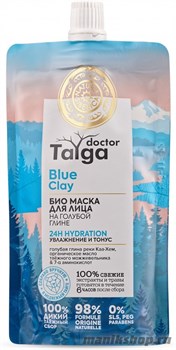 58357 Natura Siberica Doctor Taiga Маска для лица "Био увлажнение и тонус" 100мл