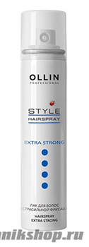 Ollin Style Hairlaс Extra Strong Лак для волос экстрасильной фиксации 75мл