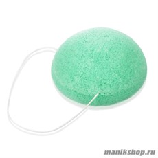 24033 Триумф TF CTT-40 Спонж КОННЯКУ бережное очищение кожи "мятный нюд"