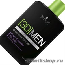 Schwarzkopf Шампунь BC 3D MEN Активизирующий рост волос 250 мл