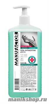 MANUFACTOR Гель-антисептик для рук, с дозатором, 1000 мл