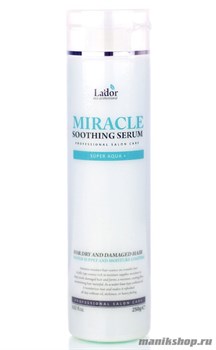La'dor Сыворотка 1305 Восстанавливающая для сухих и поврежденных волос 250гр. MIRACLE SOOTHING SERUM 80шт/кор