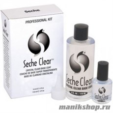 Seche Clear, 118мл + 14мл (Набор, прозрачное базовое покрытие под лак)