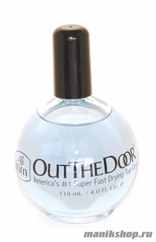 INM Суперсушка, закрепитель лака Out The Door Top Coat (без кисточки) 120мл