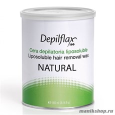 900663 Воск в банке Depilflax - Натуральный (Natural), 800мл
