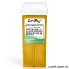 Depilflax Воск в картридже Золото 110гр (Воск с радужными пигментами)