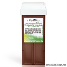 Depilflax Воск в картридже Шоколадный 110гр (Кремовый воск)