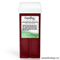 Depilflax Воск в картридже Винный 110гр (Кремовый воск)