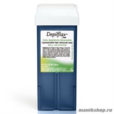 Depilflax Воск в картридже Азуленовый 110гр (Кристаллический воск)