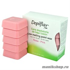 Горячий воск - Розовый Depilflax 500гр