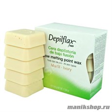 Горячий воск - Слоновая кость Depilflax 500гр