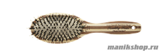 Olivia Garden HEALTHY HAIR Bamboo P-6 Щетка массажная ион+бамбук  натуральная щетина для волос