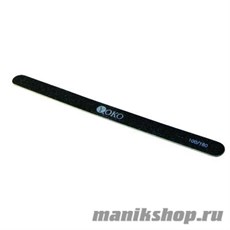Yoko Пилка на деревяной основе 100/180 черная, прямая