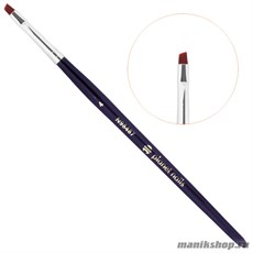 21424 Кисть для китайской росписи Planet Nails скошенная № 4