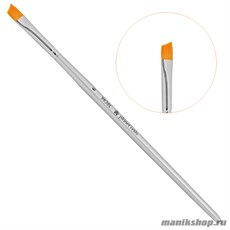 21304 Кисть для французского маникюра Planet Nails скошенная № 6