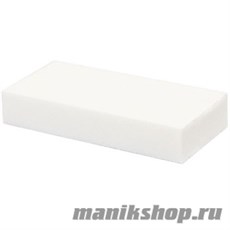 Planet Nails Блок полировочный 100/120 (Белый, прямоугольный)