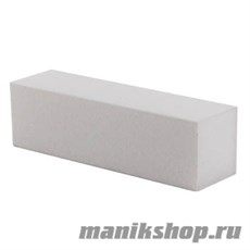 Planet Nails Блок полировочный (Белый, прямоугольный)