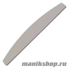 20205 Пилка Planet Nails 80/80 (Белая, широкая, полукруглая)