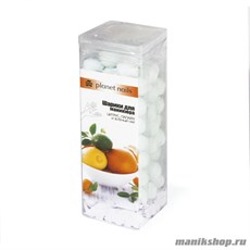 Planet Nails Шарики для маникюра  Цитрус, папайя и зеленый чай 250гр
