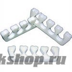 Расширители для пальцев ног 10пар в упаковке (Белые)