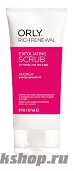 Orly Скраб для рук, ног и тела "Rich Renewal PUCKER" восстанавливающий 237мл