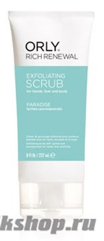 Orly Скраб для рук, ног и тела "Rich Renewal PARADISE" восстанавливающий 237мл