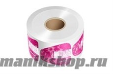 0794 RuNail Одноразовые формы (широкие, розовые) 500шт