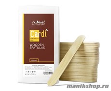 RuNail Шпатели деревянные Cardi 100 шт